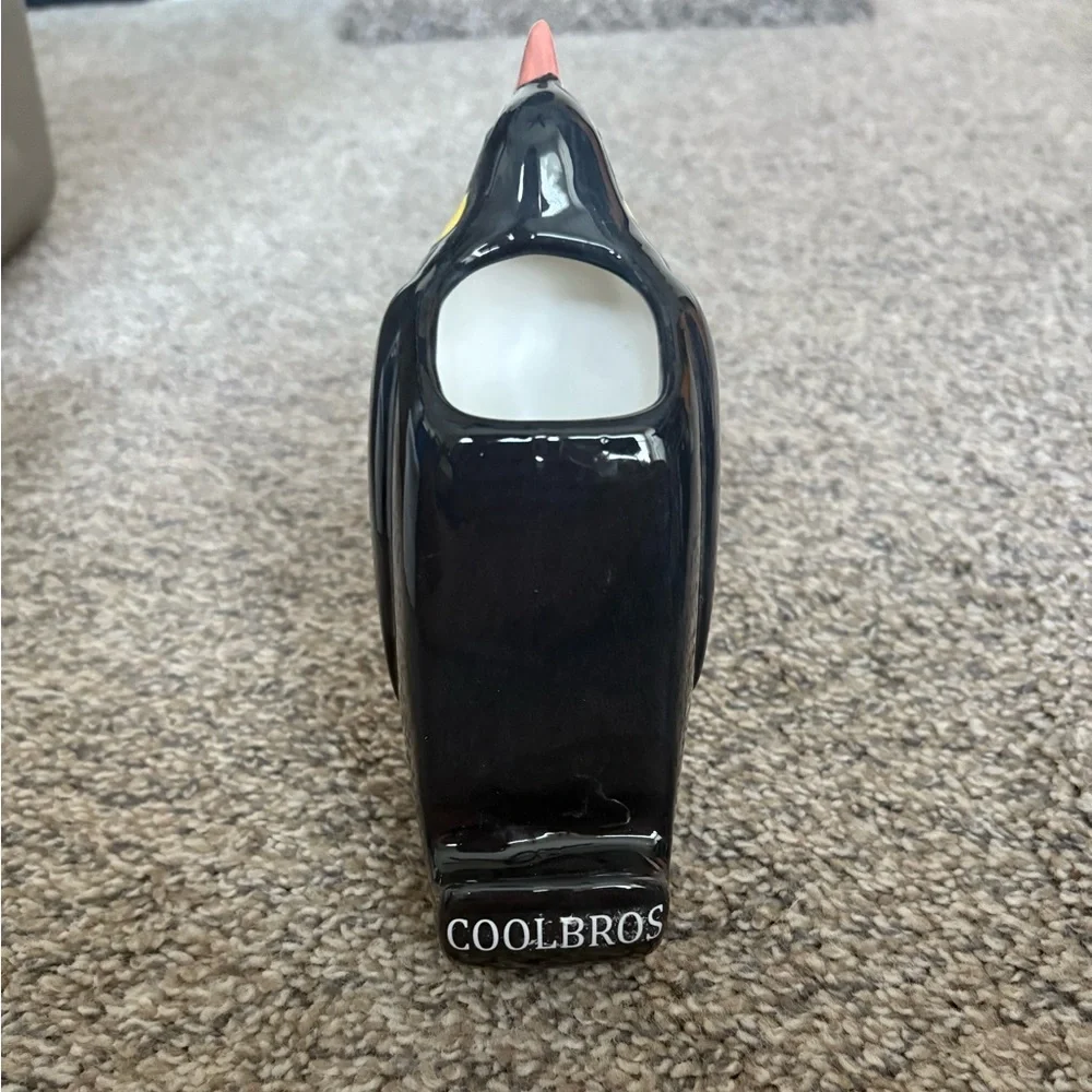 Ceramic Penguin Pencil and Phone Holder - Picture 7 of 7